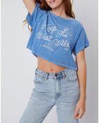 T-Shirt Billabong x Wrangler Take It Back bleu